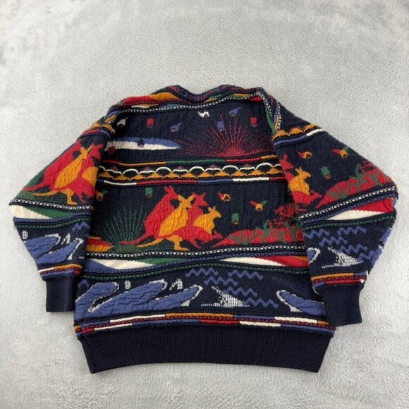COOGI Australia Multicolor knit Sweater Women’s Size L - Picture 8 of 15